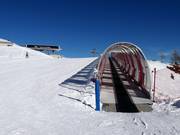 Practice slope with conveyor belt at the Schwemmalm mountain station