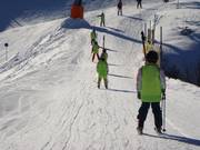Ski school at Spieljoch