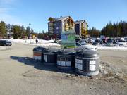 Waste sorting in the ski resort of Levi