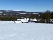Holiday homes on the edge of the slopes