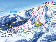Trail map Réallon