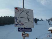 Information about access roads