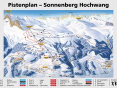 Trail map Hochwang – Goldgruben