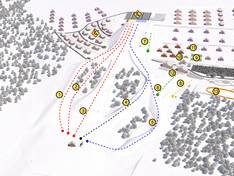 Trail map Terraski Park – Shava