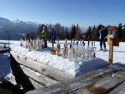 Ski bar La Morea in the heart of the ski area