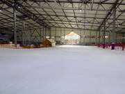 End of the main slope