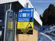 Signposting of the valley run