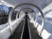 Covered conveyor belt at Rosskopf