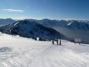 The ski day starts at Nob