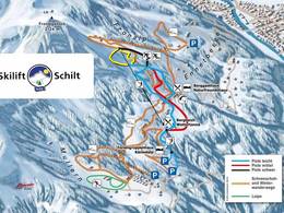 Trail map Schilt – Mollis