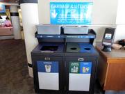 Waste separation in the Panorama ski area