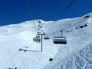 Roc des 3 Marches 2 - 6pers. High speed chairlift (detachable) with bubble