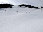 Very well-groomed slopes