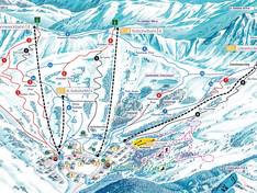 Trail map Planneralm – Donnersbach