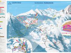 Trail map Torgnon