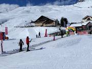 Tip for children  - Salastrains children's area run by the Schweizer Skischule St. Moritz