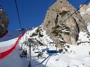 Duca d'Aosta-Pomedes - 3pers. Chairlift (fixed-grip)