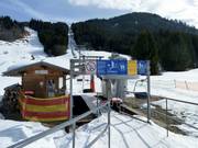 Riedbergerhornbahn - 2pers. Chairlift (fixed-grip)