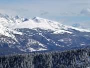 View from Alpe Cermis of the Alpe Lusia ski area