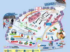 Trail map Tateshina Tokyu