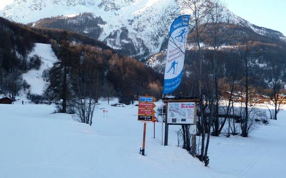 Cross-country skiing Vallée de la Guisane – Cross-country skiing Serre Chevalier – Briançon/Chantemerle/Villeneuve-la-Salle/Le Monêtier-les-Bains
