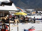 Lift lounge at the valley station