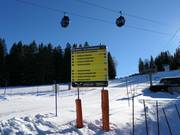 Slope signage