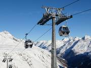 Hohe Mut Sektion II - 8pers. Gondola lift (monocable circulating ropeway)