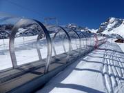 Beginner area with conveyor belt