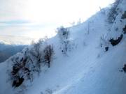 Steep and deep – that's how the terrain above the 2,000-meter mark presents itself