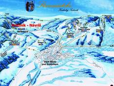 Trail map Sněžník/Návrší – Stříbrnice