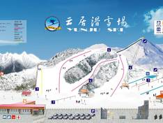 Trail map Yunju – Fangshan