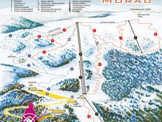 Trail map Frauenalpe – Murau