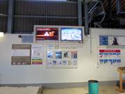 Detailed information at the entrance to the chairlift to Jochpass