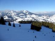 View over the Sudelfeld ski area
