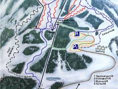 Trail map Hohe Dirn – Losenstein