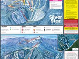 Trail map SilverStar