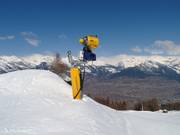 Snow cannons in Veysonnaz