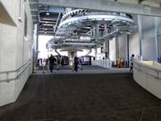 Well-maintained lift exit