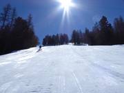 Steep section for advanced skiers