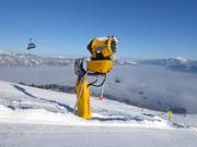 Efficient snow cannon in St. Johann in Tirol