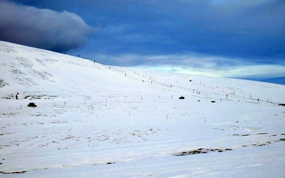 Greater Reykjavik: size of the ski resorts – Size Skálafell