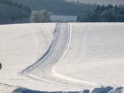 The cross-country trail at Heuberg