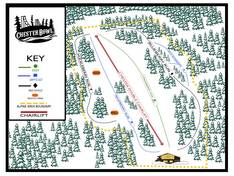 Trail map Chester Bowl