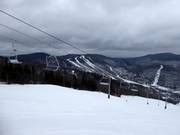View over the Stoneham ski area