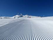 Perfect slope preparation in the ski resort of Kopaonik