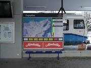 Information board at the Eibsee lake