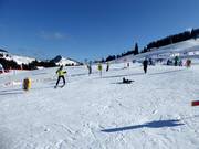 Practice slope in the Snuki Kinderland