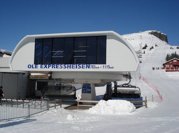 Ole Expressheisen - 8pers. High speed chairlift (detachable) with bubble