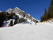 Start of the Valbonetta slope